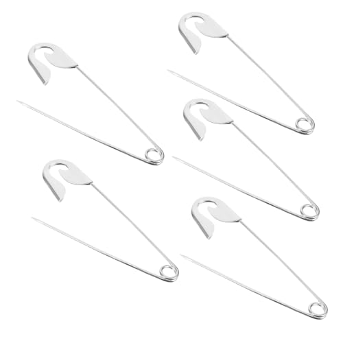 ARTIBETTER 1 Satz Sicherheitsnadeln Metall Rostbeständig Für Wäsche Und DIY Dekorative Sicherheitsnadeln Zur Befestigung Von Kleidung Für Wäschereien Und Bastelprojekte 5 Stück ARTIBETTER 1 Satz Sicherheitsnadeln Metall Rostbeständig Für Wäsche Und DIY Dekorative Sicherheitsnadeln Zur Befestigung Von Kleidung Für Wäschereien Und Bastelprojekte 5 Stück von Artibetter