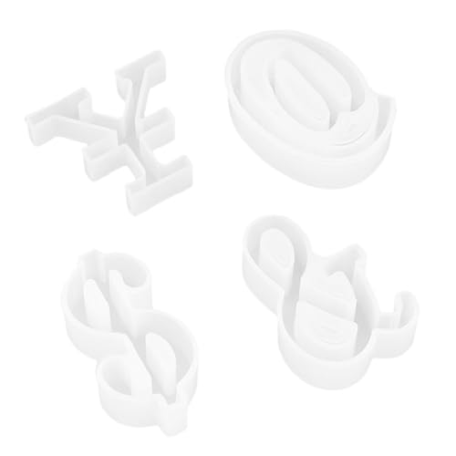 ARTIBETTER 1 Satz Silikonform Für Kristall Drop Design Diy Schmuckherstellung Flexible Epoxidharz Gießform Für Handgefertigte Accessoires Für Kreative Projekte 4 Stück von Artibetter