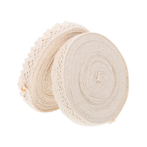 ARTIBETTER 1 Satz Spitzenbänder Für Diy Kleidung Zubehör Hochzeitsdekoration Vielseitig Einsetzbar Für Handarbeiten Und 2rollen von Artibetter