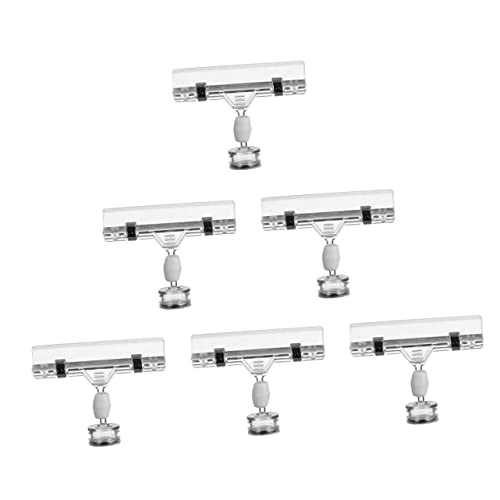 ARTIBETTER 1 Satz Tag Halter Magnetische Tag Clips Für Obst Und Gemüse Stabile Und Tragbare Preisschilder Für Supermärkte Und Verkaufsstellen 6 Stück von Artibetter