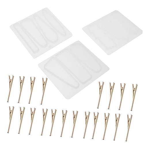 ARTIBETTER 1 Satz Teiliges Diy Haarspangen Formen Set Multifunktionale Epoxidharz Gießformen Für Kreative Schmuckherstellung Und Handwerksprojekte 23 Stück von Artibetter