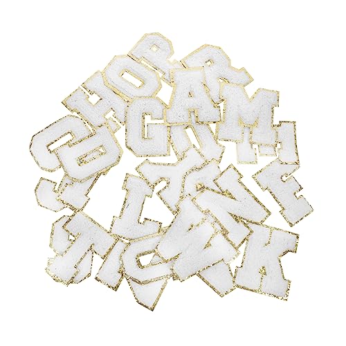 ARTIBETTER 1 Satz Teiliges Englischer Buchstaben Aufnäher Selbstklebende Patches Für Kleidung Hüte Und Taschen Für Diy Dekoration Und Reparaturen 26 Stück ARTIBETTER 1 Satz Teiliges Englischer Buchstaben Aufnäher Selbstklebende Patches Für Kleidung Hüte Und Taschen Für Diy Dekoration Und Reparaturen 26 Stück von Artibetter