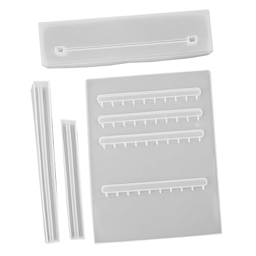 ARTIBETTER 1 Satz Teiliges Epoxidharz Silikonform für Schmuckaufbewahrung Diy Ohrring und Armbandständer Transparent Einfach zu Reinigen für Bastelprojekte und an Diy von Artibetter