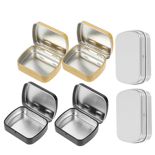 ARTIBETTER 1 Satz Teiliges Kleine Blechdose Eisen Rechteckige Aufbewahrungsbox Für Usb Sticks Süßigkeiten Schlüsselanhänger Und Mehr Handlich Und Leicht Hochwertigem Eisen Gefertigt 6 Stück ARTIBETTER 1 Satz Teiliges Kleine Blechdose Eisen Rechteckige Aufbewahrungsbox Für Usb Sticks Süßigkeiten Schlüsselanhänger Und Mehr Handlich Und Leicht Hochwertigem Eisen Gefertigt 6 Stück von Artibetter