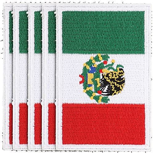 ARTIBETTER 1 Satz Teiliges Nationalflaggen Aufnäher Zum Aufbügeln Stilvolle Diy Patches Für Kleidung Taschen Und Accessoires Für Jacken Und Rucksäcke 5 Stück von Artibetter