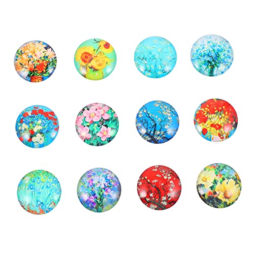 ARTIBETTER 1 Satz Teiliges Patches Mit Blumenmuster Diy Schmuckzubehör Für Kreative Handarbeiten Und Bastelprojekte Für Ohrringe Anhänger Und Mehr 12 Stück ARTIBETTER 1 Satz Teiliges Patches Mit Blumenmuster Diy Schmuckzubehör Für Kreative Handarbeiten Und Bastelprojekte Für Ohrringe Anhänger Und Mehr 12 Stück von Artibetter