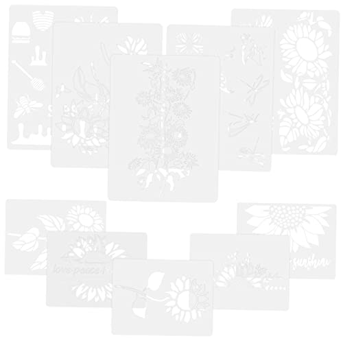 ARTIBETTER 1 Satz Teiliges Schablonen Sonnenblumen Wiederverwendbare Waschbare Malvorlagen Für Wandkunst Diy Basteln Langlebige Geruchsfreie Stencil Vorlagen Für Kreative Projekte 10 Blatt ARTIBETTER 1 Satz Teiliges Schablonen Sonnenblumen Wiederverwendbare Waschbare Malvorlagen Für Wandkunst Diy Basteln Langlebige Geruchsfreie Stencil Vorlagen Für Kreative Projekte 10 Blatt von Artibetter