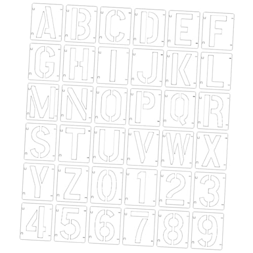 ARTIBETTER 1 Satz Teiliges Schablonen für Wiederverwendbare Kunststoff Schablonen für Diy Wandkunst Malprojekte und Bastelarbeiten von Artibetter