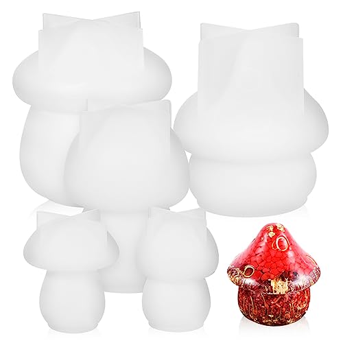 ARTIBETTER 1 Satz Teiliges Silikon Pilzglasform Diy Gießform Für Epoxidharz Kleine Aufbewahrungsgläser Bastelideen Vielseitig Einsetzbar Einfach Zu Entformen 5 Stück ARTIBETTER 1 Satz Teiliges Silikon Pilzglasform Diy Gießform Für Epoxidharz Kleine Aufbewahrungsgläser Bastelideen Vielseitig Einsetzbar Einfach Zu Entformen 5 Stück von Artibetter