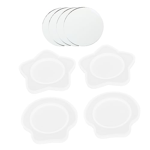 ARTIBETTER 1 Satz Teiliges Silikonformen für DIY Spiegelherstellung Wasserfest für Epoxidharz Handgemachte Gussformen für Bastelprojekte und Schmuckherstellung ARTIBETTER 1 Satz Teiliges Silikonformen für DIY Spiegelherstellung Wasserfest für Epoxidharz Handgemachte Gussformen für Bastelprojekte und Schmuckherstellung von Artibetter