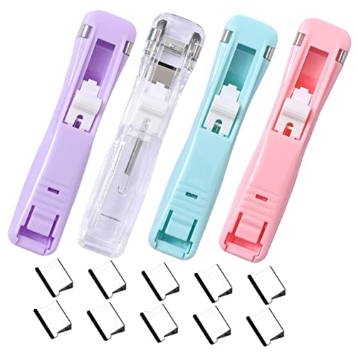 ARTIBETTER 1 Satz Traaceless -bindungsmaschine Papierklemmen Hefter Mit Klammern Tragbarer Handheld -papier -clam Clip Wiederverwendbarer Dokumentenhefter Muschelclips Büroklammer Bunt Metall ARTIBETTER 1 Satz Traaceless -bindungsmaschine Papierklemmen Hefter Mit Klammern Tragbarer Handheld -papier -clam Clip Wiederverwendbarer Dokumentenhefter Muschelclips Büroklammer Bunt Metall von Artibetter