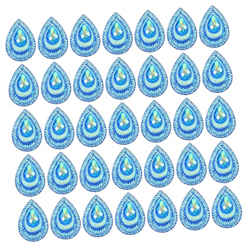 ARTIBETTER 1 Satz Tropfenförmiger dekorativer Diamant Kristalle Träne Strasssteine nähen Strass nähen Perlen-Anhänger Strass Handwerk Strasssteine selber machen Wassertropfen Harz Blau ARTIBETTER 1 Satz Tropfenförmiger dekorativer Diamant Kristalle Träne Strasssteine nähen Strass nähen Perlen-Anhänger Strass Handwerk Strasssteine selber machen Wassertropfen Harz Blau von Artibetter