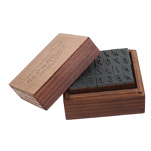 ARTIBETTER 1 Satz Vintage-Briefsiegel Und Sammelalbumstempel Stempeln Journaling Briefmarken Planer Stempel zum Basteln Holzstempel Stempelset selber machen Holzmarken kleine Vintage-Stempel von Artibetter