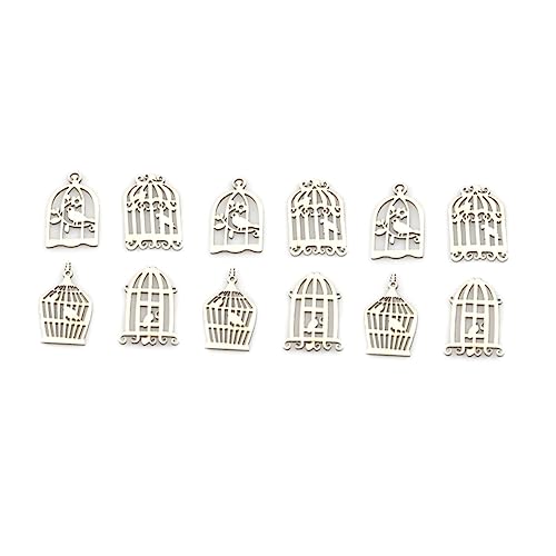 ARTIBETTER 1 Satz Vogelkäfigschmuck Ästhetisch Sammelalbum Liefert Bausatz Holzschnitzel Holzhandwerk Holzornamente Hängende Holzdekorationen Bambus 100 Stück ARTIBETTER 1 Satz Vogelkäfigschmuck Ästhetisch Sammelalbum Liefert Bausatz Holzschnitzel Holzhandwerk Holzornamente Hängende Holzdekorationen Bambus 100 Stück von Artibetter