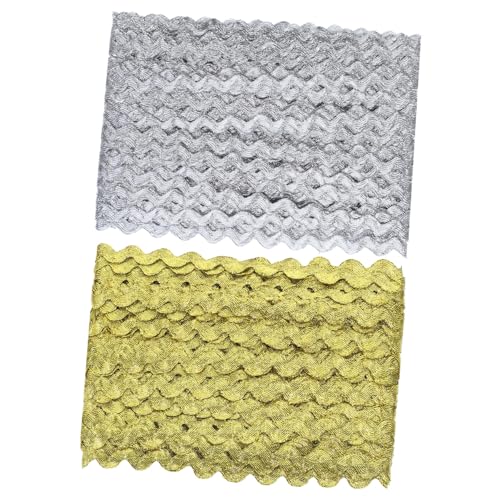 ARTIBETTER 1 Satz Wellige Spitze Flechten Hochzeit Trimmen Nähen Natürlich Basteln Wellen-nähband Accessoires Zur Kleiderdekoration Verzierungen Für Das Handwerk Zopfbesatz Links 2rollen ARTIBETTER 1 Satz Wellige Spitze Flechten Hochzeit Trimmen Nähen Natürlich Basteln Wellen-nähband Accessoires Zur Kleiderdekoration Verzierungen Für Das Handwerk Zopfbesatz Links 2rollen von Artibetter
