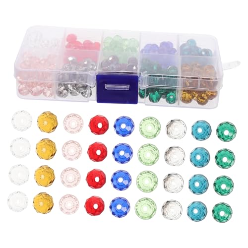 ARTIBETTER 1 Schachtel Bunte Glasperlen für DIY Armbänder Transparente Bastelperlen für Schmuckherstellung und Kreative Bastelprojekte ARTIBETTER 1 Schachtel Bunte Glasperlen für DIY Armbänder Transparente Bastelperlen für Schmuckherstellung und Kreative Bastelprojekte von Artibetter