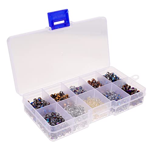 ARTIBETTER 1 Schachtel DIY Glasperlen Runde Spacer Perlen für Schmuckherstellung Bastelmaterial für Armbänder und Handwerksperlen für Projekte ARTIBETTER 1 Schachtel DIY Glasperlen Runde Spacer Perlen für Schmuckherstellung Bastelmaterial für Armbänder und Handwerksperlen für Projekte von Artibetter