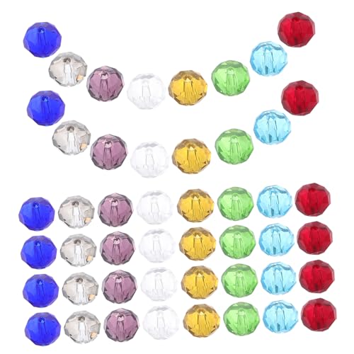 ARTIBETTER 1 Schachtel Diy Kristallperlen für Schmuckherstellung Teiliges Spacer Beads in Verschiedenen Farben für Armbänder und Bastelprojekte von Artibetter