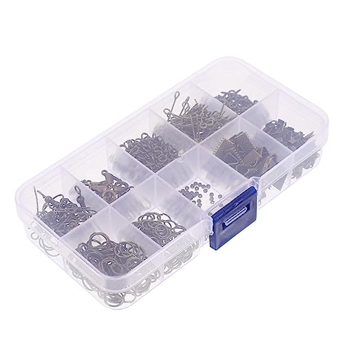 ARTIBETTER 1 Schachtel Diy Ohrschmuck Set mit Ohrhaken Sicherheitsverschlüssen und Materialien für Handgemachten Schmuck für Kreative Bastelprojekte und Ohrringe ARTIBETTER 1 Schachtel Diy Ohrschmuck Set mit Ohrhaken Sicherheitsverschlüssen und Materialien für Handgemachten Schmuck für Kreative Bastelprojekte und Ohrringe von Artibetter
