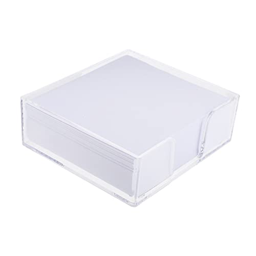 ARTIBETTER 1 Schachtel Klarer Notizzettel Selbstklebend Memo Pad Box Design für Bürobedarf und Schule für Notizen Pläne und Erinnerungen von Artibetter