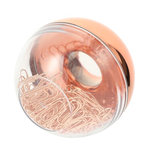 ARTIBETTER 1 Schachtel Kleine Roségoldene Büroklammern aus Langlebiger Metalllegierung in Praktischer Box Multifunktional für Dokumente Karten Fotos Büro Heimorganisation ARTIBETTER 1 Schachtel Kleine Roségoldene Büroklammern aus Langlebiger Metalllegierung in Praktischer Box Multifunktional für Dokumente Karten Fotos Büro Heimorganisation von Artibetter