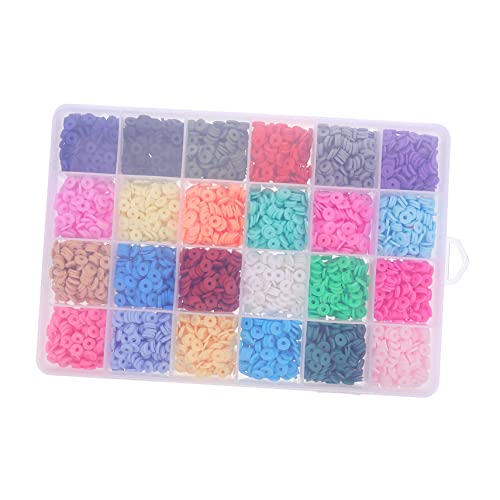 ARTIBETTER 1 Schachtel Polymer Clay Beads Slices Diy Schmuckzubehör für Armbänder und Ohrringe Bunte Spacer Beads für Basteln Farben ARTIBETTER 1 Schachtel Polymer Clay Beads Slices Diy Schmuckzubehör für Armbänder und Ohrringe Bunte Spacer Beads für Basteln Farben von Artibetter