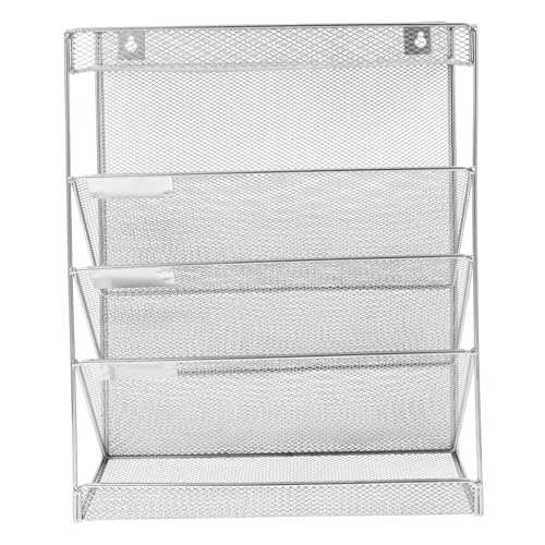 ARTIBETTER 1 Set Aktenregal Aufbewahrungsbox Wand Zeitschriftenhalter Büro Wand Organizer Hängeregistratur Wand Aktenhalter Hängeordner Organizer Wand Organizer Für Büro Wandhalter von Artibetter