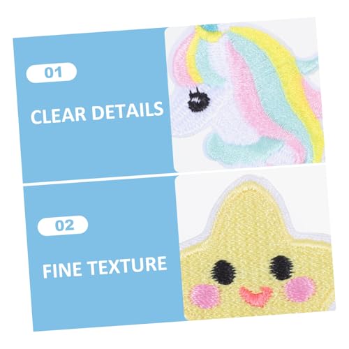 ARTIBETTER 1 Set Bunt Bestickter Stoffflicken Nähflicken Aufnäher Bestickter Aufnäher Kleidungsflicken Stickflicken DIY Kleiderflicken Stoffapplikation Flicken Polyester ARTIBETTER 1 Set Bunt Bestickter Stoffflicken Nähflicken Aufnäher Bestickter Aufnäher Kleidungsflicken Stickflicken DIY Kleiderflicken Stoffapplikation Flicken Polyester von Artibetter