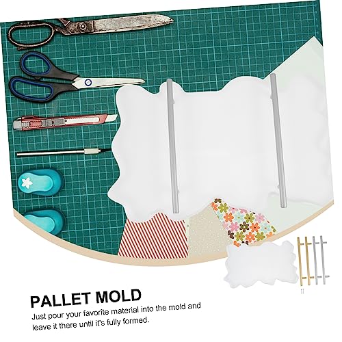 ARTIBETTER 1 Set Palettenform Tablett Tonformen Basteln Silikon Modellplatte Schmuckplatte Silikonformen Schmuckplattenform Kristall Epoxidplattenform Plattengussform Kieselgel von Artibetter
