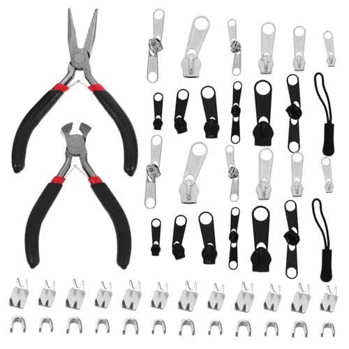 ARTIBETTER 1 Set Reißverschluss Set Reißverschlusszubehör Reißverschluss Reparatur Für Metall Universelle Reißverschlussköpfe Rucksack Kleidungsreparatur Reißverschlüsse ARTIBETTER 1 Set Reißverschluss Set Reißverschlusszubehör Reißverschluss Reparatur Für Metall Universelle Reißverschlussköpfe Rucksack Kleidungsreparatur Reißverschlüsse von Artibetter