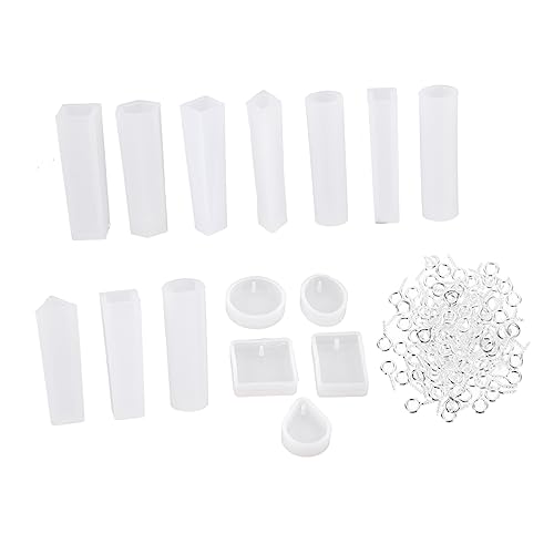 ARTIBETTER 1 Set Schmuckform Silikonformen Gussformen Silikon DIY Form DIY Zubehör Halskette Anhängerform Epoxidharzformen Silikonformen Für Harz Form Für Anhänger Weiße Legierung von Artibetter