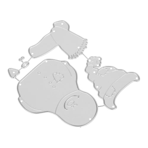 ARTIBETTER 1 Set Schneemann Messerform Zum Schneiden Von Schneemann Scrapbooking Stanzformen Weihnachts Schneemann Stanzform Basteln Stanzungen Schneemann Ausschnitte Große Stanzformen von Artibetter