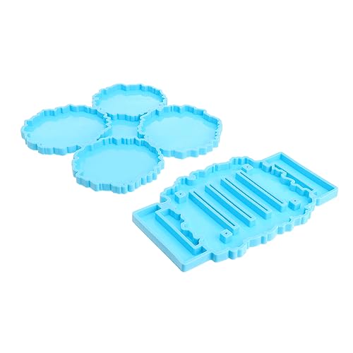 ARTIBETTER 1 Set Silikonform Für Den Innenbereich Individuelle Untersetzer Harzform Silikonformen Silikon Epoxidformen Tassenform Tassentablett Fondantformen Untersetzer Für von Artibetter