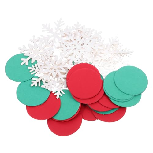 ARTIBETTER 1 Set Weihnachtsdekoration Konfetti Party Up Winter Frohe Weihnachten Streusel Weihnachtsdekorationen Schnee Tischplatte Holografische Flocken Urlaub Esszimmertisch Geburtstag von Artibetter