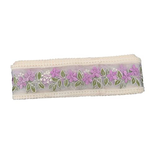 ARTIBETTER 1 Stück Blumenmuster Spitzenband für Diy Kleidung Hochzeitsdekoration und Bastelprojekte Yards Vielseitig Einsetzbar Leicht Zuschneidbar Verarbeitung Angenehmes Tragegefühl von Artibetter
