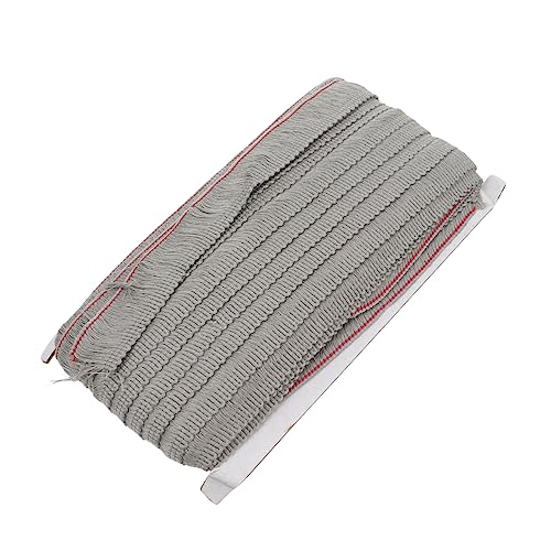 ARTIBETTER 1 Stück Dekorative Quastenspitze Bandspitze Stoffspitze Quastenrand Blumenspitze handwerklicher Spitzenbesatz fransige Spitzenbesätze Fransenspitze Spitzenband Polyestergarn Grau ARTIBETTER 1 Stück Dekorative Quastenspitze Bandspitze Stoffspitze Quastenrand Blumenspitze handwerklicher Spitzenbesatz fransige Spitzenbesätze Fransenspitze Spitzenband Polyestergarn Grau von Artibetter