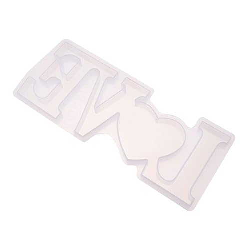 ARTIBETTER 1 Stück Diy Silikonform für Englische Wörter Manuelle Gießform für Kristall Ornamente Einfach zu Handhaben Hochwertigem Silikon Leicht zu Reinigen und Wiederverwendbar ARTIBETTER 1 Stück Diy Silikonform für Englische Wörter Manuelle Gießform für Kristall Ornamente Einfach zu Handhaben Hochwertigem Silikon Leicht zu Reinigen und Wiederverwendbar von Artibetter