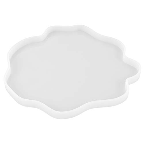 ARTIBETTER 1 Stück Diy Silikonform für Unregelmäßige Untersetzer Kristall Epoxidharz Gießform für Tischdekoration und Bastelprojekte Langlebig und Hautfreundlich für Schmuck und Accessoires von Artibetter