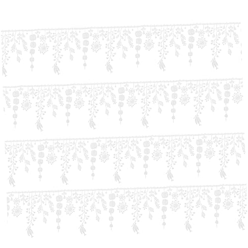 ARTIBETTER 1 Stück Schöner Weißer Spitzenbesatz Spitze Breites Hochwertiges Stickereimaterial für Diy Projekte für Kleidung und Bastelarbeiten Yards ARTIBETTER 1 Stück Schöner Weißer Spitzenbesatz Spitze Breites Hochwertiges Stickereimaterial für Diy Projekte für Kleidung und Bastelarbeiten Yards von Artibetter
