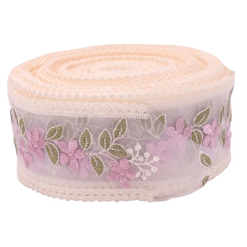 ARTIBETTER 1 Stück Yards Blumenmuster Stickerei Spitzenborte für Diy Kleidung Hochzeitsdekoration und Bastelprojekte Elegantes Zubehör für Bastelarbeiten in Zartem Rosa ARTIBETTER 1 Stück Yards Blumenmuster Stickerei Spitzenborte für Diy Kleidung Hochzeitsdekoration und Bastelprojekte Elegantes Zubehör für Bastelarbeiten in Zartem Rosa von Artibetter