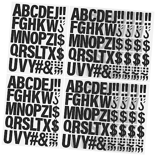 ARTIBETTER 10 Blatt Bügelbilder Heat Transfer Pattern Aufbügler Iron Letters für T Shirts Kleidung Diy Patches Langlebig Praktisch Schwarz ARTIBETTER 10 Blatt Bügelbilder Heat Transfer Pattern Aufbügler Iron Letters für T Shirts Kleidung Diy Patches Langlebig Praktisch Schwarz von Artibetter