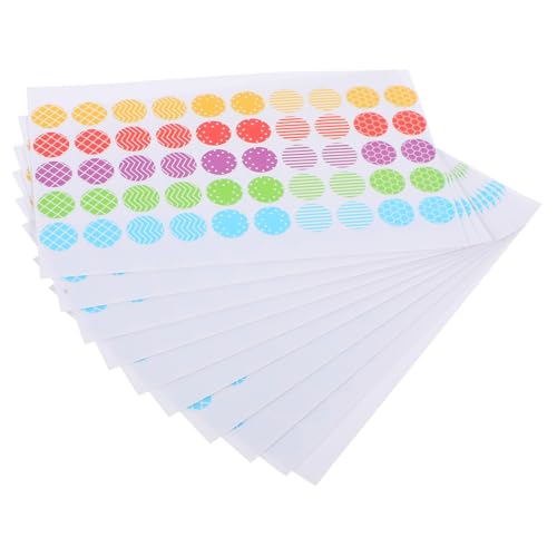 ARTIBETTER 10 Blatt Farbetikettenaufkleber Verstärkt Papier Bindemittel -loch -aufkleber Schutz Lochverstärkungsaufkleber Verstärkungsringe Runden Büro Pvc Selbstklebend ARTIBETTER 10 Blatt Farbetikettenaufkleber Verstärkt Papier Bindemittel -loch -aufkleber Schutz Lochverstärkungsaufkleber Verstärkungsringe Runden Büro Pvc Selbstklebend von Artibetter