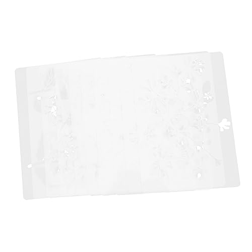 ARTIBETTER 10 Blatt Malschablonen Wiederverwendbare Wasserdichte und Waschbare Vorlagen für Kreative Diy Projekte Geeignet für Erwachsene für Wandmalerei Fotoalben und Grußkarten von Artibetter
