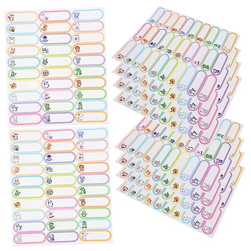 ARTIBETTER 10 Blatt Namensaufkleber für Selbstklebende Etiketten für Vorschule und Schule Unisex Aufkleber für Wasserflaschen Mittagsboxen und ARTIBETTER 10 Blatt Namensaufkleber für Selbstklebende Etiketten für Vorschule und Schule Unisex Aufkleber für Wasserflaschen Mittagsboxen und von Artibetter