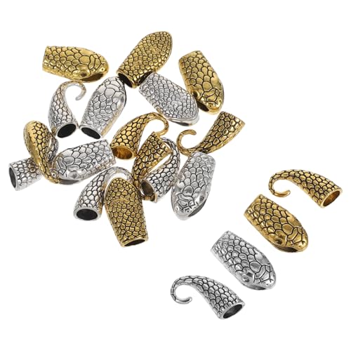 ARTIBETTER 10 Paare Diy Schmuckzubehör Snakehead Verbindungsschließen für Armbänder und Kreative Praktische Verschlüsse für Schmuckherstellung Gemischter Stil von Artibetter