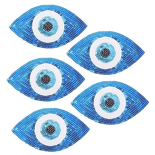 ARTIBETTER 10 Sätze Dekorative Stickerei Patches Diy Kleidung Applikationen Reparatur Pailletten Flicken Für Kleidung Hüte Jeans Basteln Diy 5 Stück * 10 von Artibetter