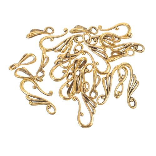 ARTIBETTER 10 Sätze Ohrringe Zubehör schmuck Metallverschlüsse Verschlüsse zum Anbringen von Anhängern Knebelverschlüsse selber machen Knebelverschlüsse Anschlüsse Zinklegierung Golden ARTIBETTER 10 Sätze Ohrringe Zubehör schmuck Metallverschlüsse Verschlüsse zum Anbringen von Anhängern Knebelverschlüsse selber machen Knebelverschlüsse Anschlüsse Zinklegierung Golden von Artibetter