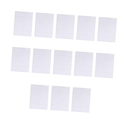 ARTIBETTER 10 Sätze Teiliges Selbstklebende Abwischbare Namensetiketten Blanko Aufkleber für Kühlschrank Whiteboard Büro und Haushaltsdekoration Praktische Wiederverwendbare Etiketten für von Artibetter