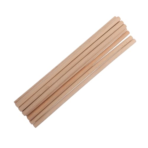ARTIBETTER 10 Stück DIY Kindertrommelstick Holzstock Handwerksmaterialien Bastelstangen Jumbo-Bastelstöcke Bastelholzstreifen Stöcke für Spieß-Sticks unfertige Bastelstäbchen ARTIBETTER 10 Stück DIY Kindertrommelstick Holzstock Handwerksmaterialien Bastelstangen Jumbo-Bastelstöcke Bastelholzstreifen Stöcke für Spieß-Sticks unfertige Bastelstäbchen von Artibetter