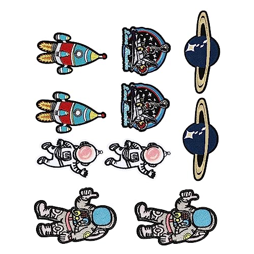 ARTIBETTER 10 Stück Diy Stickerei Applikationen Kleidung Patches Themen Aufnäher für Jeans und Handwerksprojekte zum Abdecken von Löchern und Flecken ARTIBETTER 10 Stück Diy Stickerei Applikationen Kleidung Patches Themen Aufnäher für Jeans und Handwerksprojekte zum Abdecken von Löchern und Flecken von Artibetter